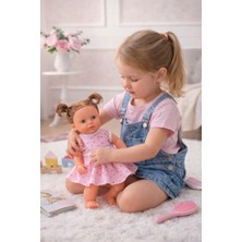 Empressco 35 cm Konuşan Sakura Bebek Kız Oyuncak, Şirin ve Eğlenceli Işıltılı Oyuncak