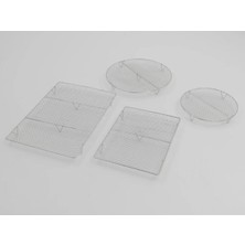 Empressco Paslanmaz Çelik Ayaklı Mutfak Rafı 40X60 Cm, Şık ve Kullanışlı Tasarım