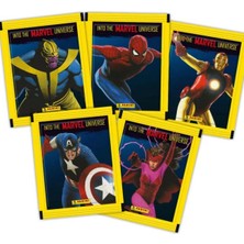 Panini Marvel Sticker - 5 Paket (25 Adet Çıkartma)