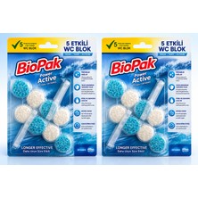 BioPak Bıopak Wc Blok 2X50 Okyanus Kokulu 2lı ( 2 Adet )