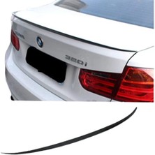X Power Tuning Bmw F30 Plastik Parlak Siyah Boyalı M3 Ince Spoiler