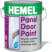 Polar White Renkli HEMEL Su Bazlı Panel Kapı Boyası 1 Lt Kokusuz ve Sağlıklı Uygulama