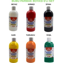 Bubu Bu-Bu Parmak Boyası 500 gr 6'lı Set