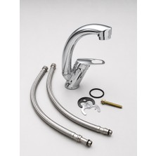 Şark Mix Lavabo Bataryası 40MM Kartuşlu