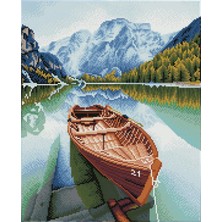 Liva Craft Elmas Mozaik Tablo Fiyort Yolculuğu – 41,4 cm x 51,6 cm