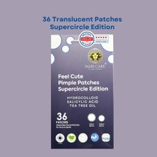 Mari Care Feel Cute Pimple Patches Supercircle Edition 36 Adet Şeffaf