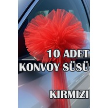 Dantelux 10 Adet Ponpon Konvoy Süsü - Araba Süsü