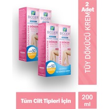Bioder Tüy Dökücü Krem Kadınlara Özel 100 ml - 2. Ürün %50 Indirim Etiketli 2 Adet