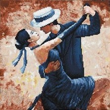 Liva Craft Elmas Mozaik Tablo Tango Tutkusu - 41X41 cm
