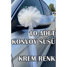 Dantelux 10 Adet Ponpon Konvoy Süsü - Araba Süsü