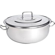 Empressco Paslanmaz Çelik Helvane Tencere 45X20 Cm, 31 L, 124 Porsiyon