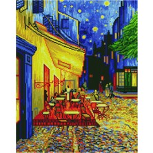 Liva Craft Elmas Mozaik Tablo Van Gogh Gece Kahvesi – 52 x 42 cm