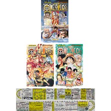 Gerekli Şeyler Yayıncılık One Piece 58-59-60. Ciltler Manga Seti (Manga Ayracı ve Özel Cetvel Hediyeli)