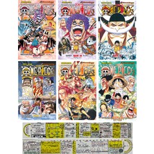 Gerekli Şeyler Yayıncılık One Piece 55-56-57-58-59-60. Ciltler Manga Seti (Manga Ayracı ve Özel Cetvel Hediyeli)
