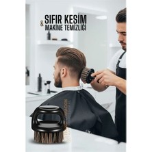 Hsc Bilişim At Kılı Fade Fırça – Berberler Için Sıfır Kesim Makine Temizleme Fırçası