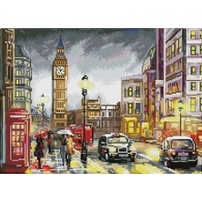 Liva Craft Dmnd Dotz Londra Manzarası - 52X37 cm