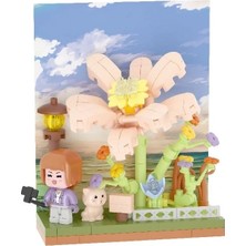 Hsc Bilişim Çiçek Figür Serisi 3D Puzzle