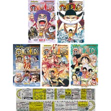 Gerekli Şeyler Yayıncılık One Piece 56-57-58-59-60. Ciltler Manga Seti (Manga Ayracı ve Özel Cetvel Hediyeli)