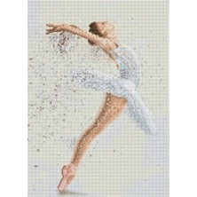 Liva Craft Diamond Dotz Dansçı Kadın - 37X52 cm