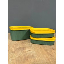 Favora 3 Parça Organizer Yeşil