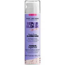 Marc Anthony Repair Blonde Purple Toning Glazing Mask 198G