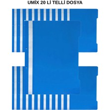 Umix Mavi Telli Dosya 20'li