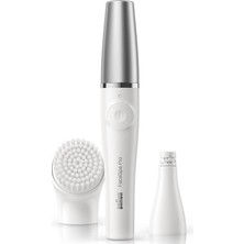 Braun B Facespa 910 Yüz Epilatörü /gümüş - Evde Salon Güzelliği Için 2'si 1 Arada Yüz Epilasyonu Temizleme