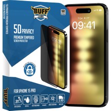 Buff Labs , iPhone 15 ile Uyumlu 5d Hayalet Ekran Koruyucu, BF2252,