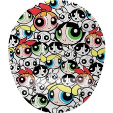 İyi Fikirler Powerpuff Desenli Bilek Destekli Mouse Pad