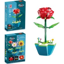 Dağtaş Kırtasiye Kutulu Işıklı Çiçek LEGO Gül