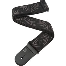 D'Addario Waves 50F078 Dokuma Kemer Naylon Dokuma Koyu Yan /gri Dövme Uzunluk: 1500 mm Genişlik: 50 mm