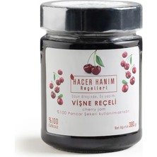 Hacer Hanım Reçelleri Hacer Hanım Vişne Reçeli Ev Yapımı Odun Ateşinde Doğal Pancar Şekerinden