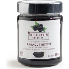 Hacer Hanım Reçelleri Hacer Hanım Karadut Reçeli Ev Yapımı Odun Ateşinde Doğal Pancar Şekerinden