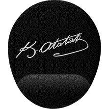 İyi Fikirler Atatürk Imza Bilek Destekli Mouse Pad