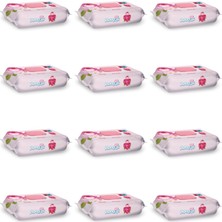 Paddlers Gül Kokulu Islak Mendil 864 Yaprak (12X72) – Koli