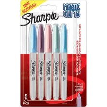 Sharpie Fine Permanent Kalıcı , Gems, 5'