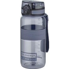 Uzspace Su Matarası 650 ml Yenilenen Renkler Gri