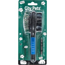 City Pets City Çift Taraflı Bakım Fırçası C-8284