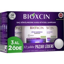Bioxcin Sarımsak Şampuan 3 x 300 ml – Saç Dökülmesine Karşı, Biocomplex B11 Bitki Ekstreli Güçlendirici Form