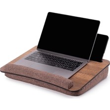 Vigo Wood LS013 Minderli Laptop Sehpası (Ceviz)