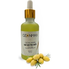Ozonmax Ozonlanmış Saf Zeytin Yağı 50 ml Ozonlanmış Saf Zeytinyağı ile Güçlü Doğal Bakım! Cildinizi Nemlendi