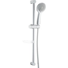Artema A45680STA 3f Sürgülü El Duşu Takımı, 6 L/ Su Akışı, Duvara , Krom