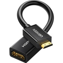 UGREEN Mini HDMI Adaptörü 4K 60Hz Mini HDMI HDMI Adaptörü 18GBIT/ S Mini HDMI Erkek HDMI Dişi 3d'yi Destekl