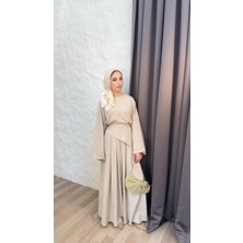 Esra Butik Marakeş Kumaş Simetrik Kesim Üçgen Detaylı Etek Pantolon Takım