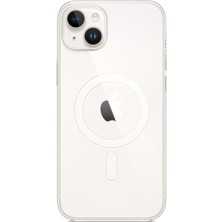 Apple iPhone 14 Için Magsafe Özellikli Şeffaf Kılıf ​​​​​​​