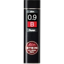 Pentel Mekanik Kurşun Kalem Ucu, 36 Adet, 0.9 Mm, B