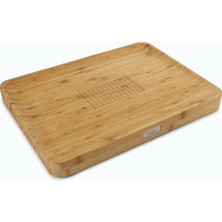 Joseph Joseph Cut&carve Büyük Bambu Kesme Tahtası, Bambu