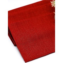 Viemso Simli Keten Runner, , 45X150CM