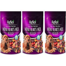 Reflex Yarı Yumuşak Mini Kalp Ödül Maması 150 gr 3'lü Set