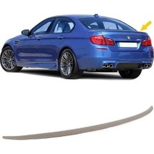 X Power Tuning Bmw F10 Plastik Parlak Siyah Boyalı M Performance Spoiler